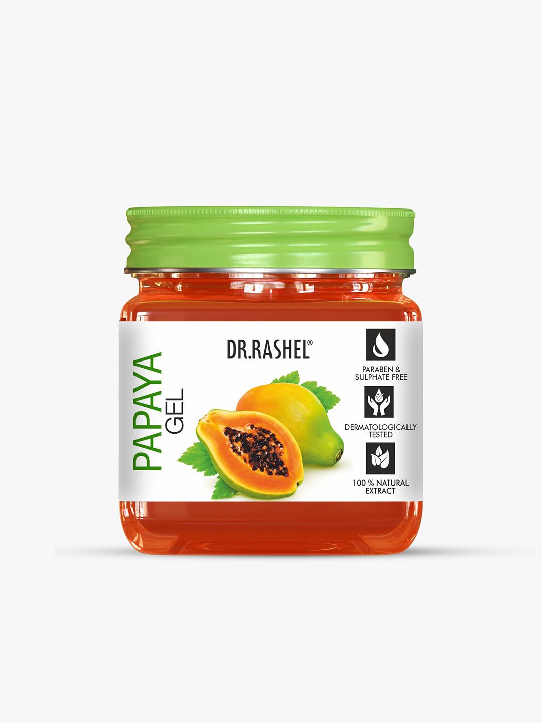Papaya Gel With Glycerin-380ml DR.RASHEL Papaya Gel With Glycerin For Glowing Skin - 380 ml
