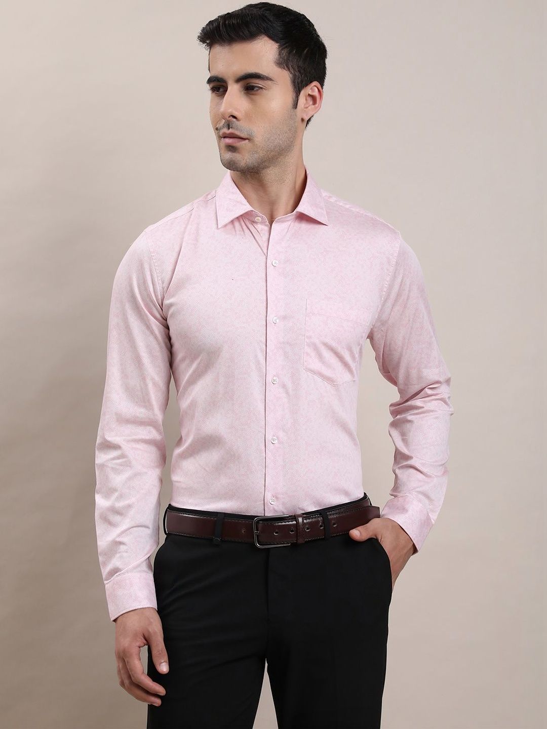 Turtle Men Standard Slim Fit Formal Shirt