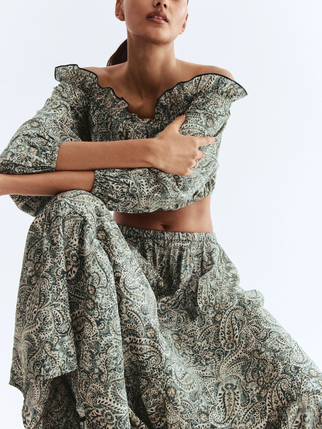 H&M Flared Skirt