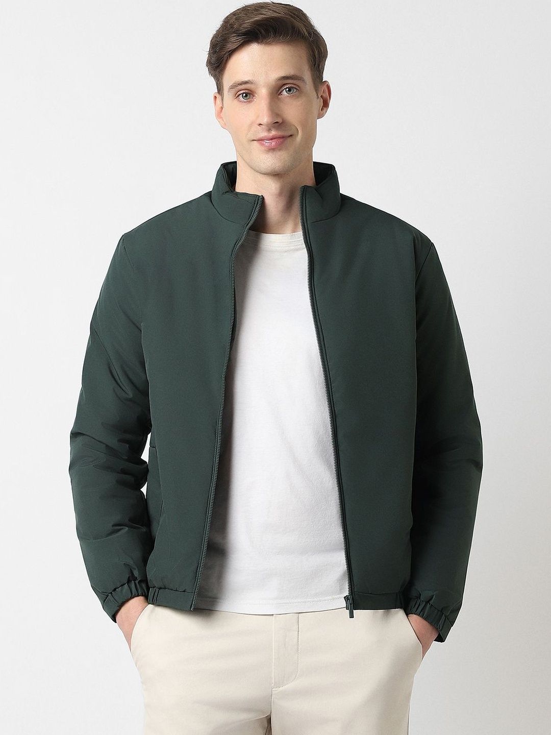 Peter England Casuals Men Lightweight Puffer Jacket