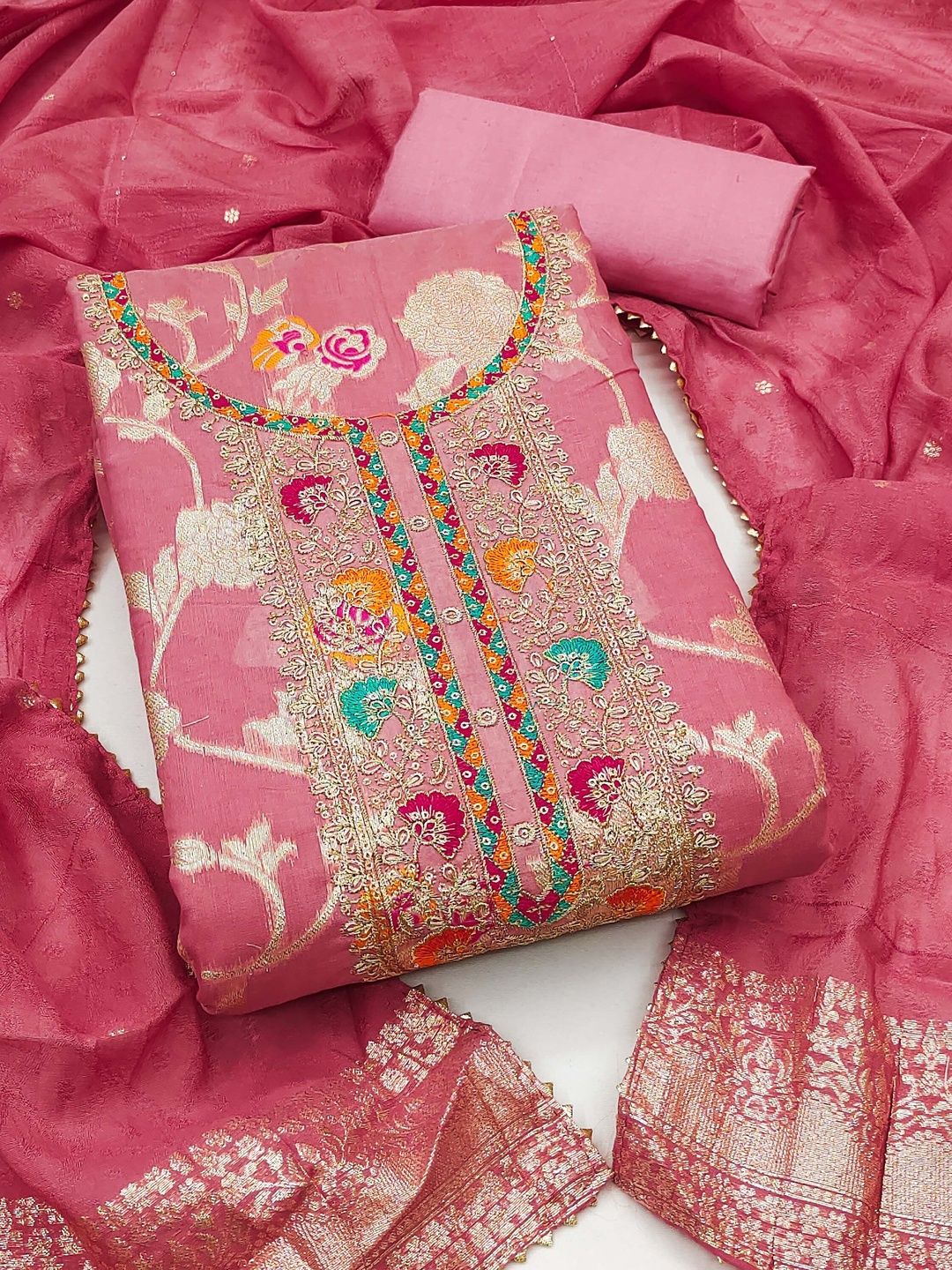 HERE&NOW Unstitched Dress Material