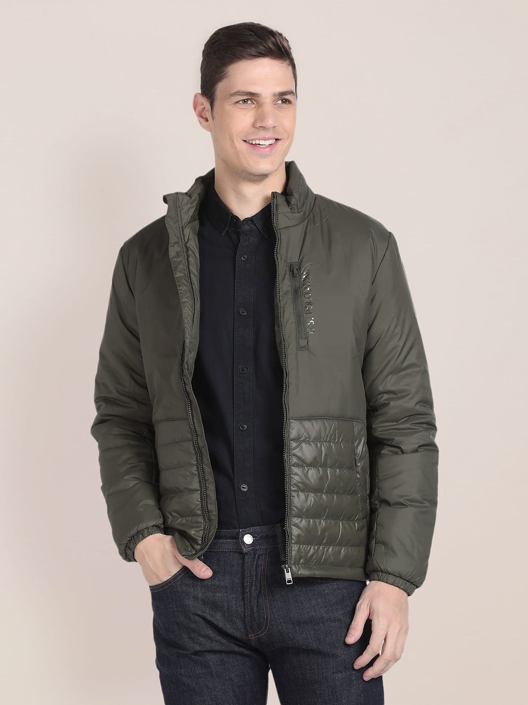 U.S. Polo Assn. Solid Padded Jacket
