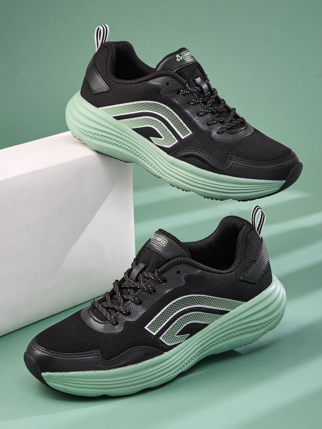 Campus DIRECT Men Mesh Training or Gym Non-Marking Shoes
