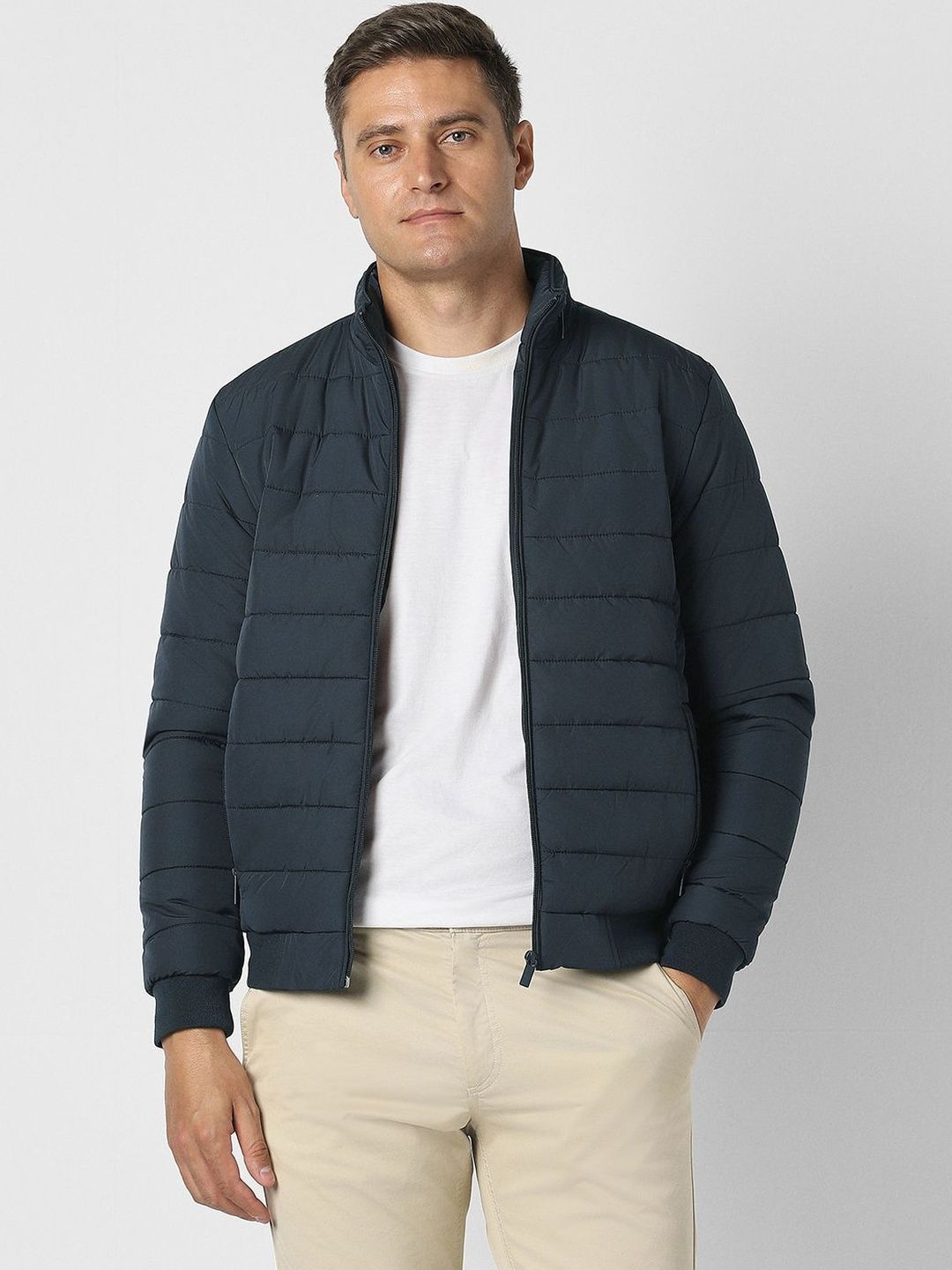 Peter England Casuals Men Puffer Jacket