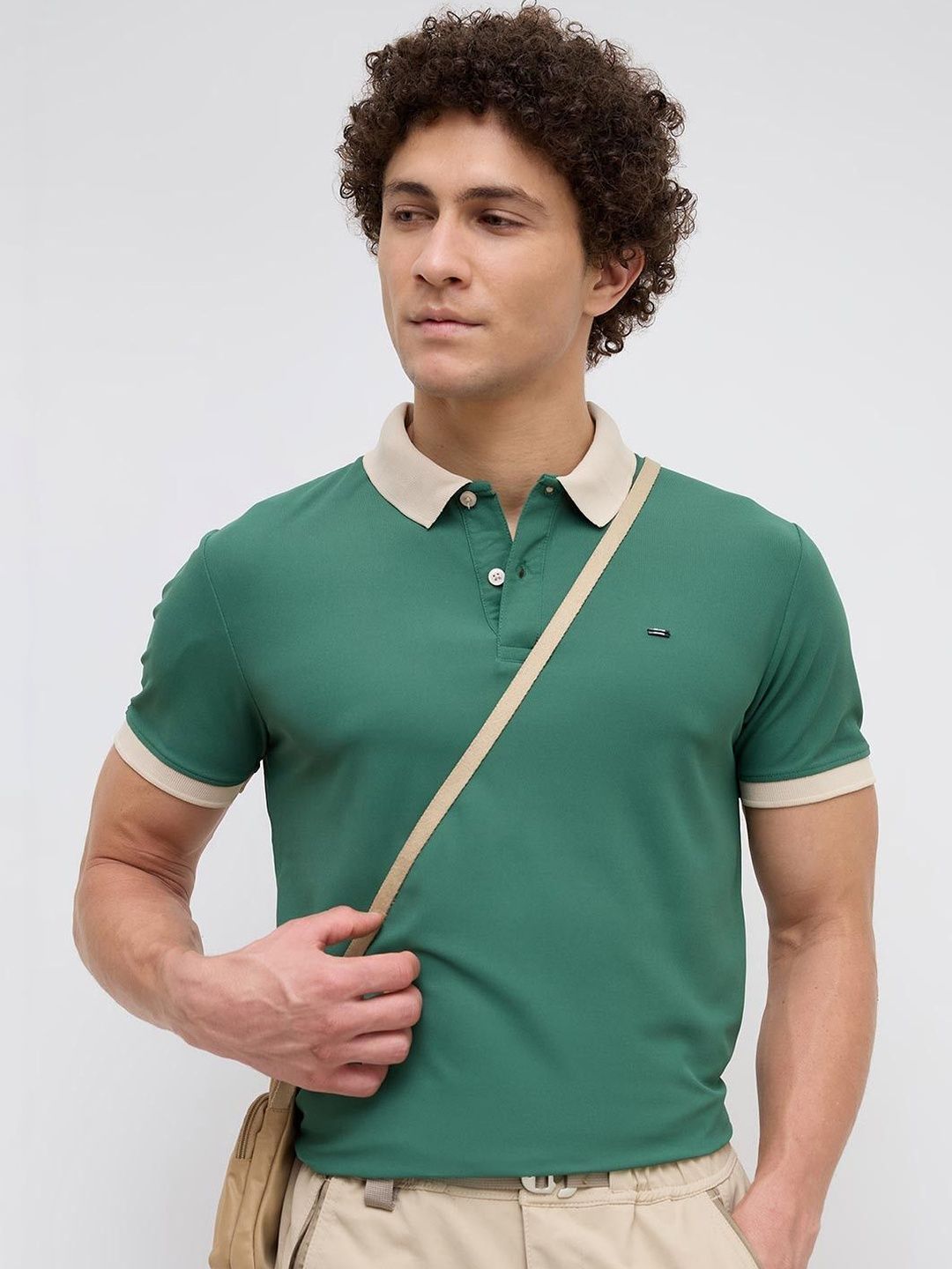 nostrum Polo Collar Short Sleeves Regular Fit T-Shirt