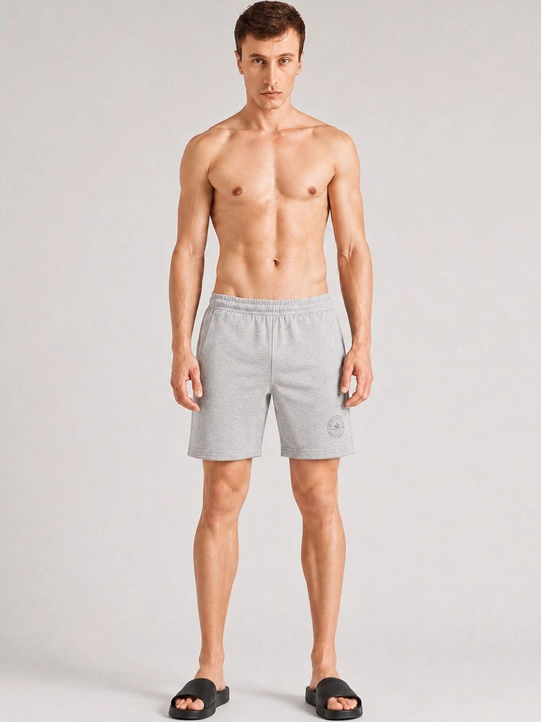 Pepe Jeans Men Mid-Rise Pure Cotton Shorts