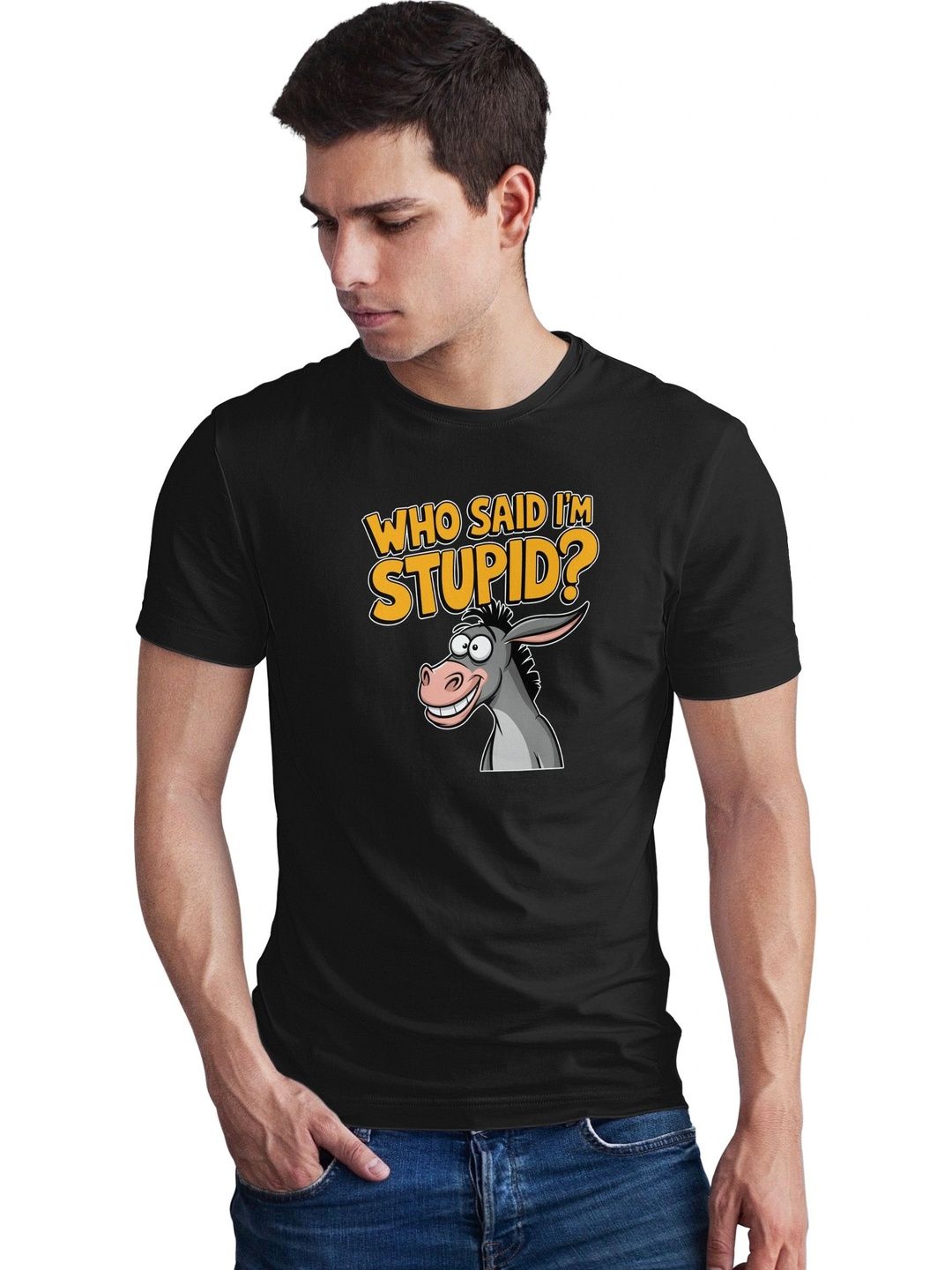 Seekbuylove Men Typography Printed Bio Finish T-shirt