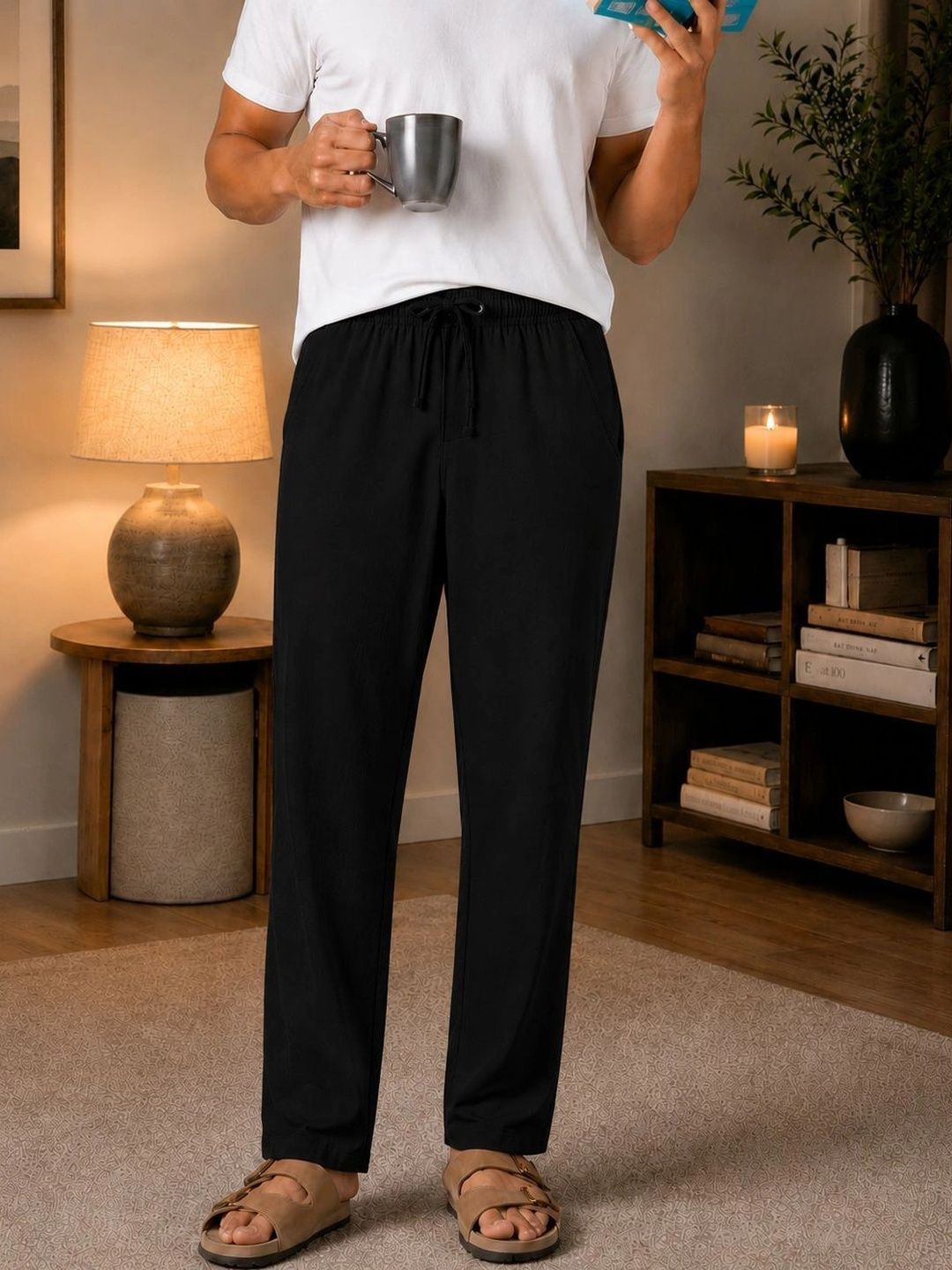 PB & J Men Straight-Leg Lounge Pants