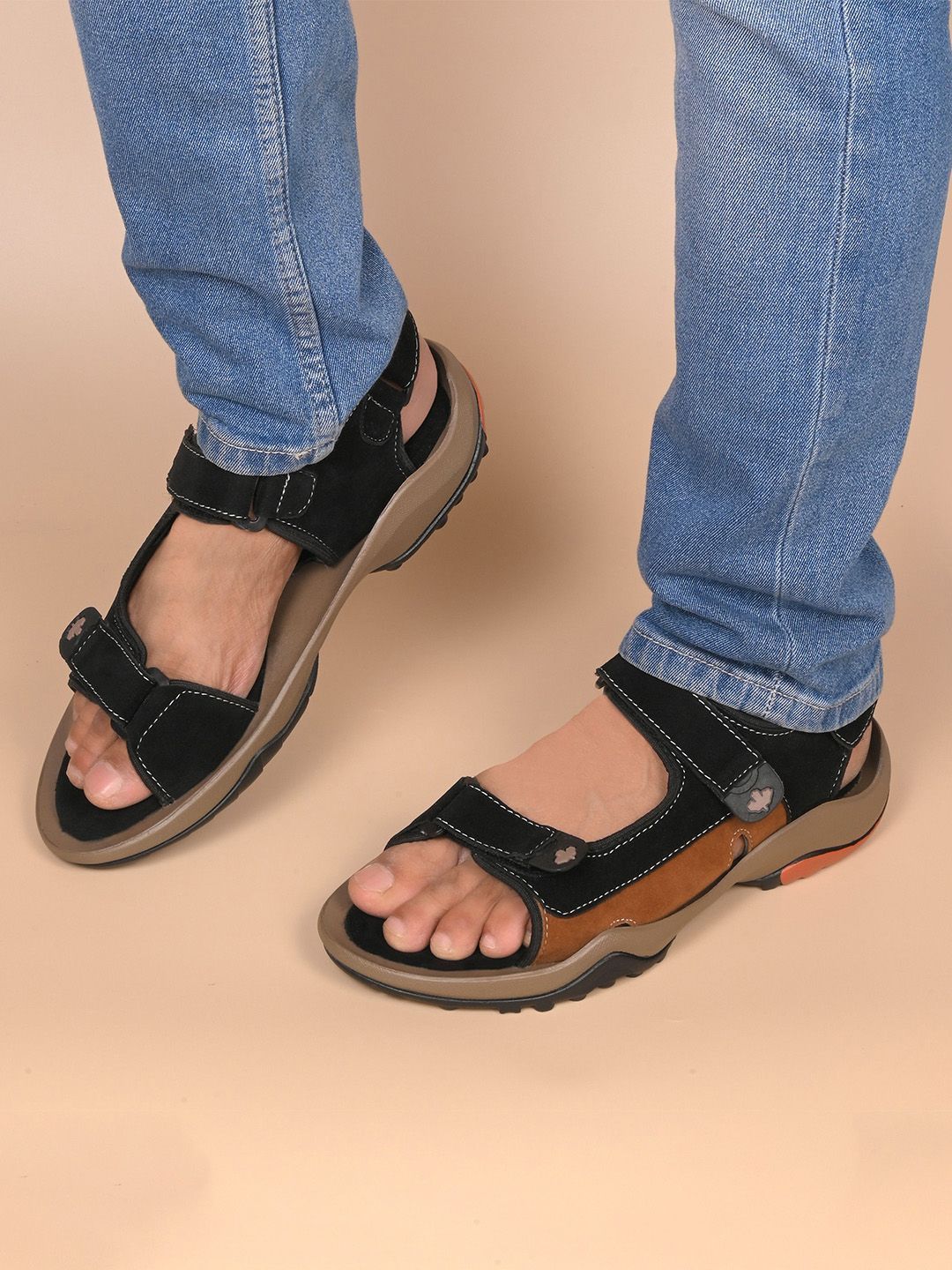 STREETLOOK Men Suede Clogs Sandals