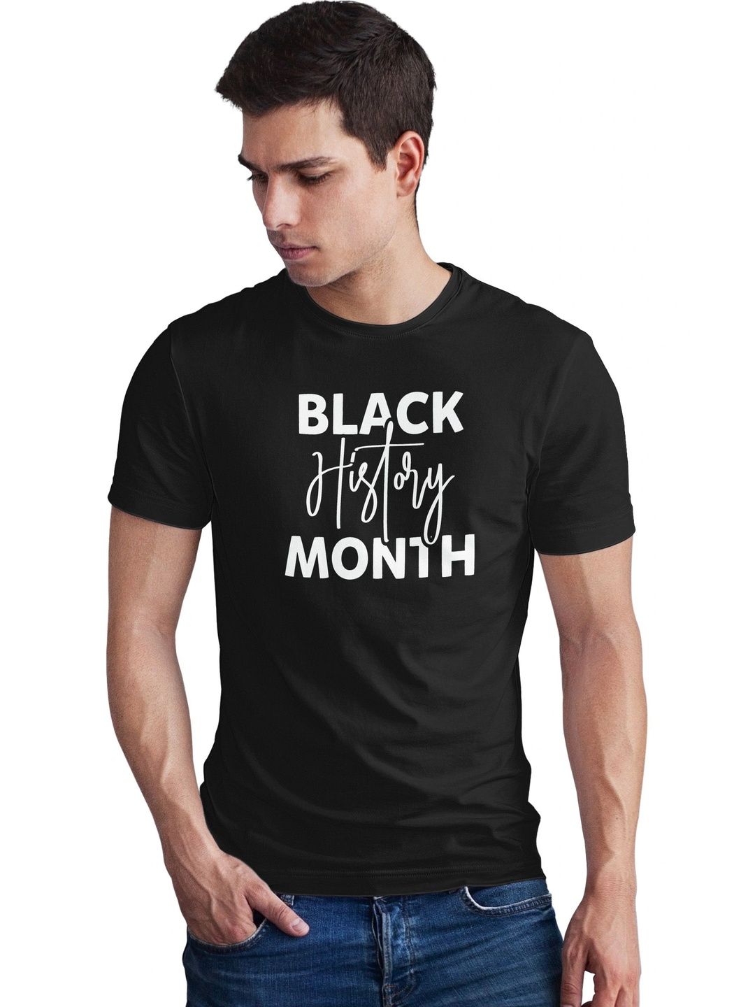 Seekbuylove Men Typography Printed Bio Finish T-shirt
