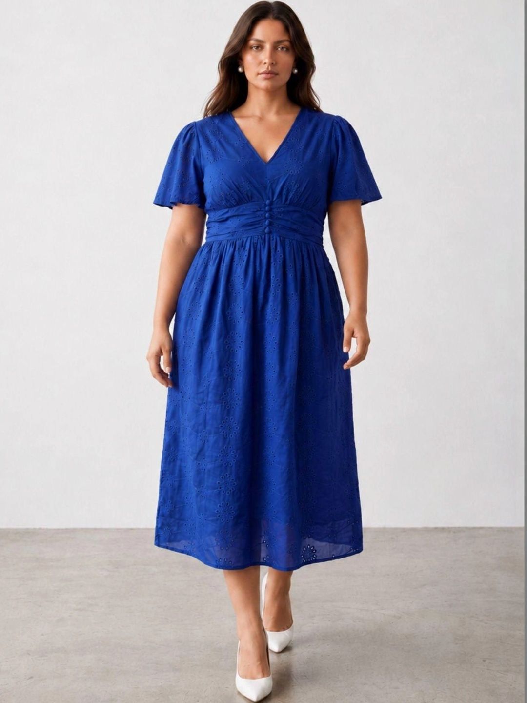forever 21 navy blue dress Forever 21 Navy Floral Dress, Small