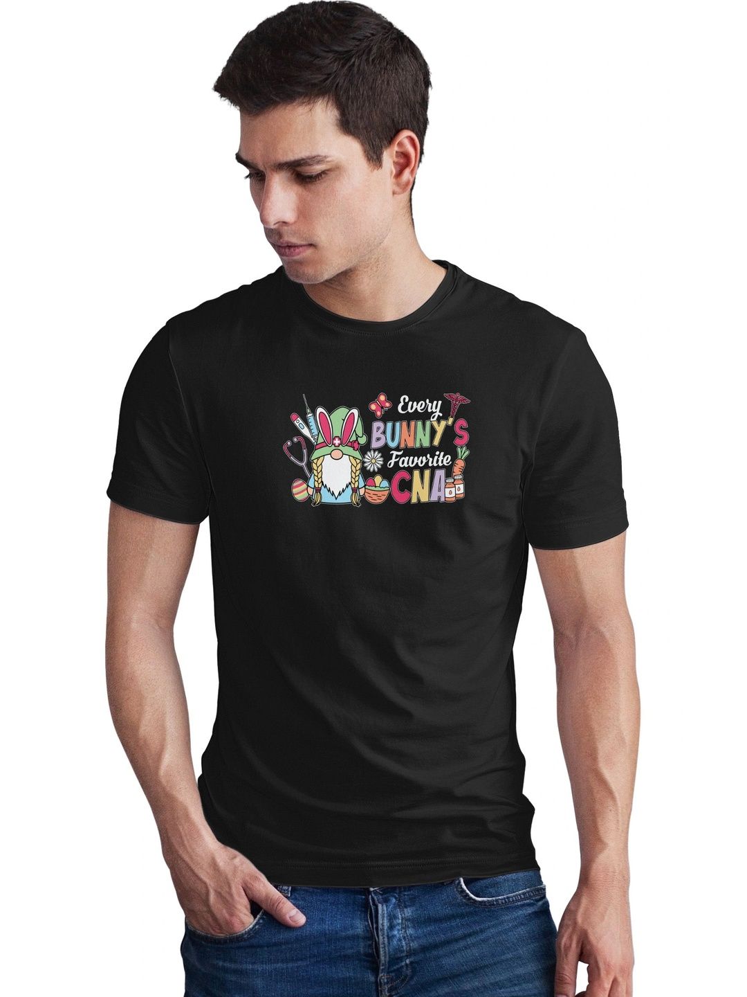 Seekbuylove Men Printed Bio Finish T-shirt