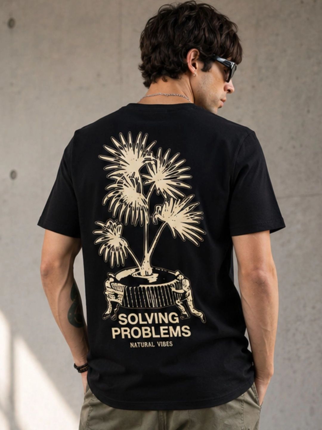 Maniac Men Printed T-shirt