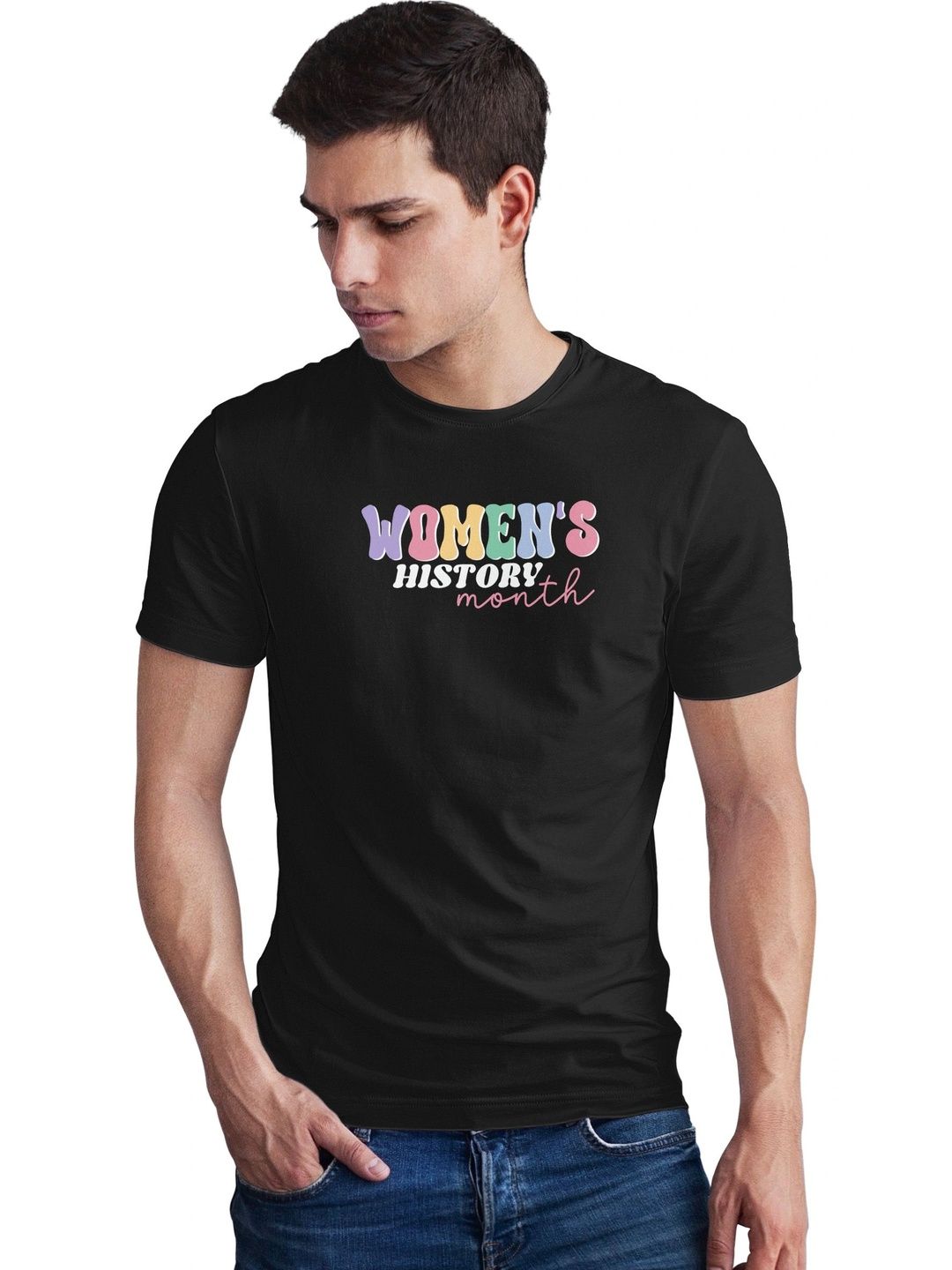 Seekbuylove Men Typography Printed Bio Finish T-shirt