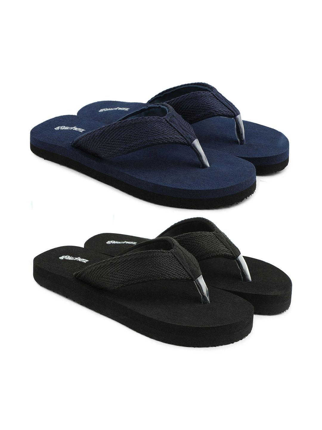 glitchez Men Rubber Thong Flip-Flops