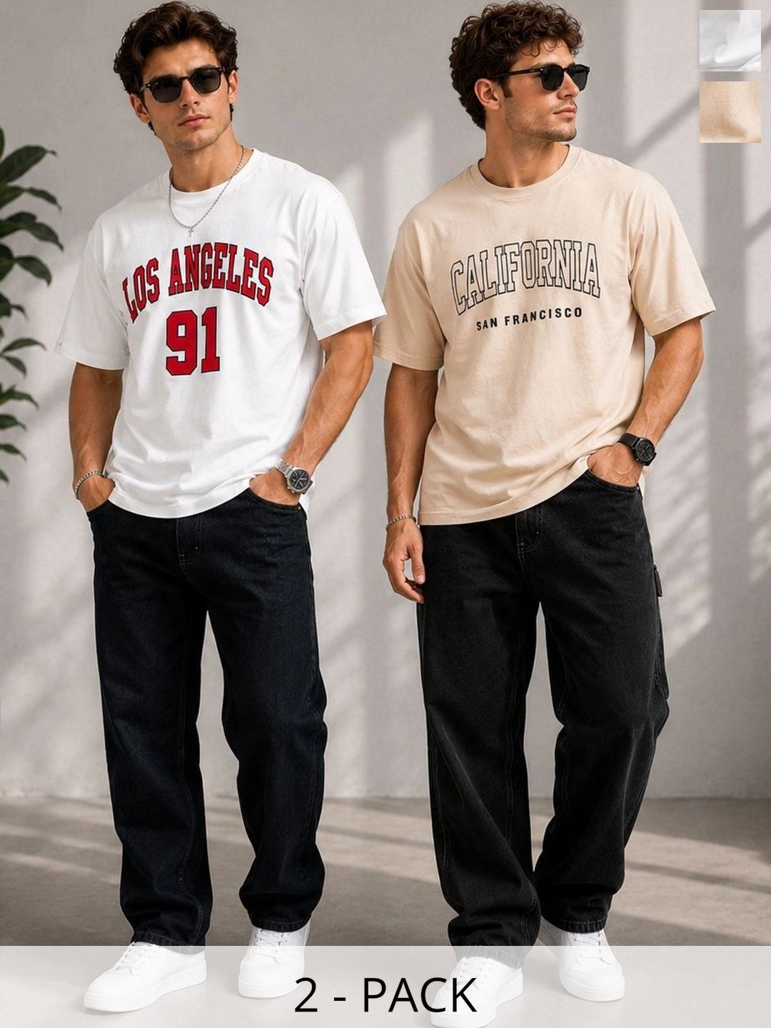 URBAN TREES Men Typography 2 Printed T-shirt