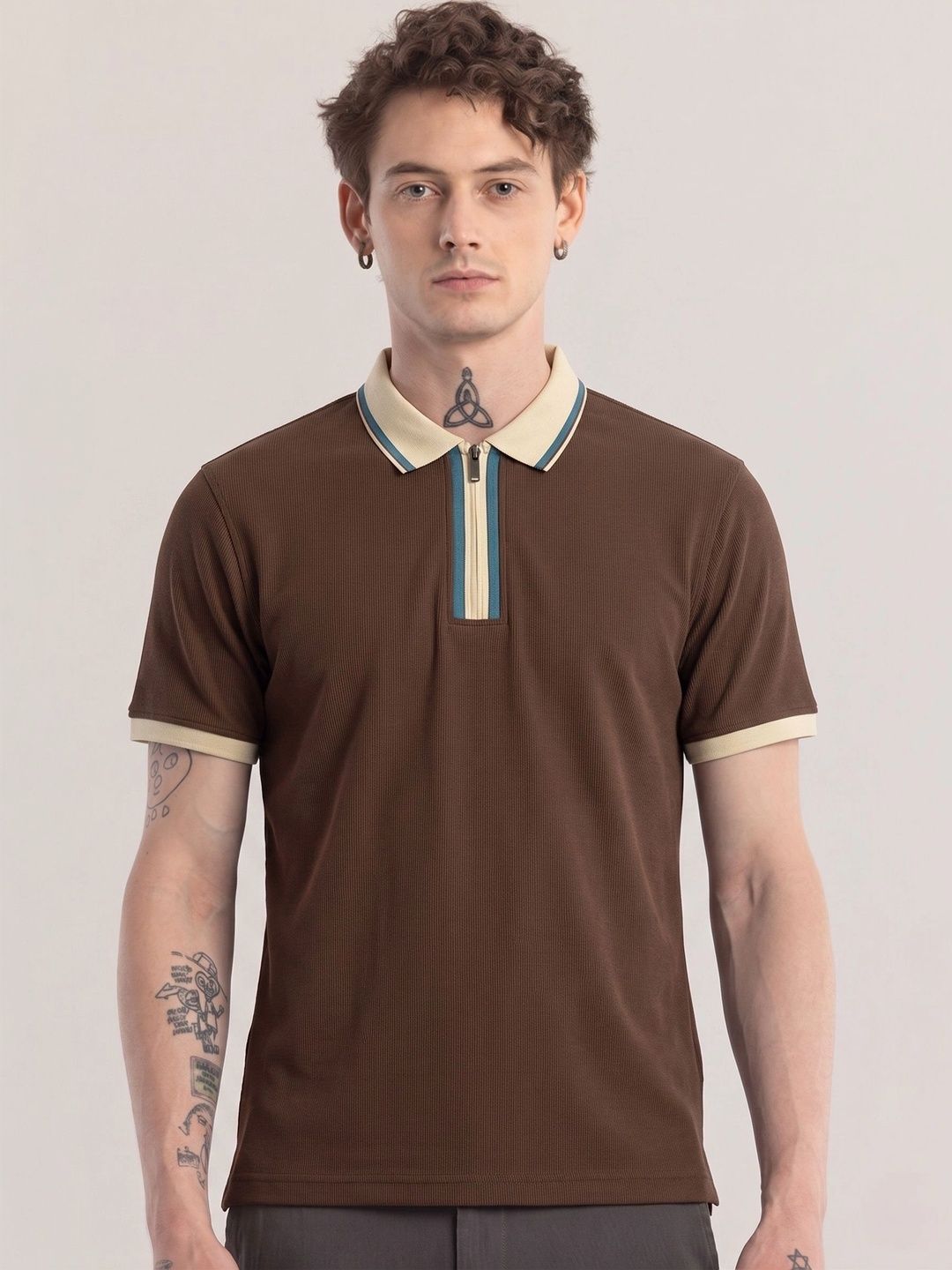 TMO Men Polo Collar T-shirt