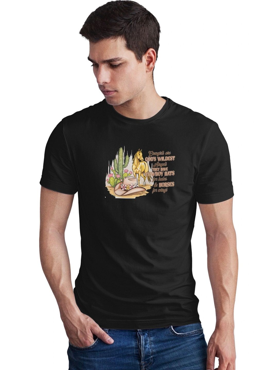 Seekbuylove Men Printed Bio Finish T-shirt