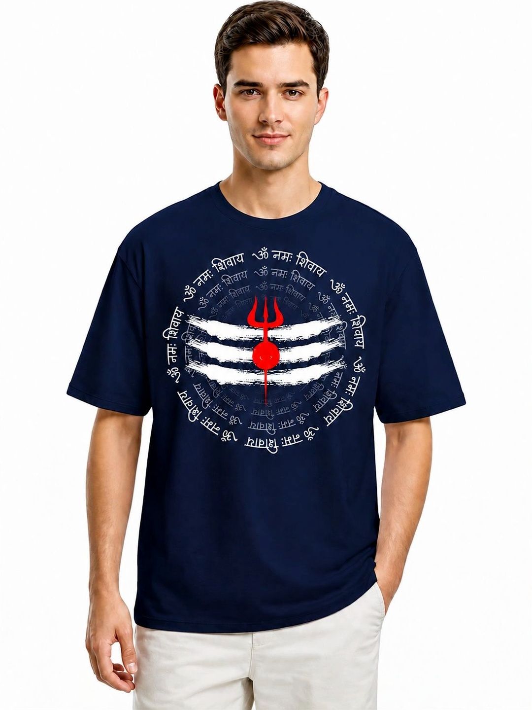 KAVYARA Men Printed T-shirt