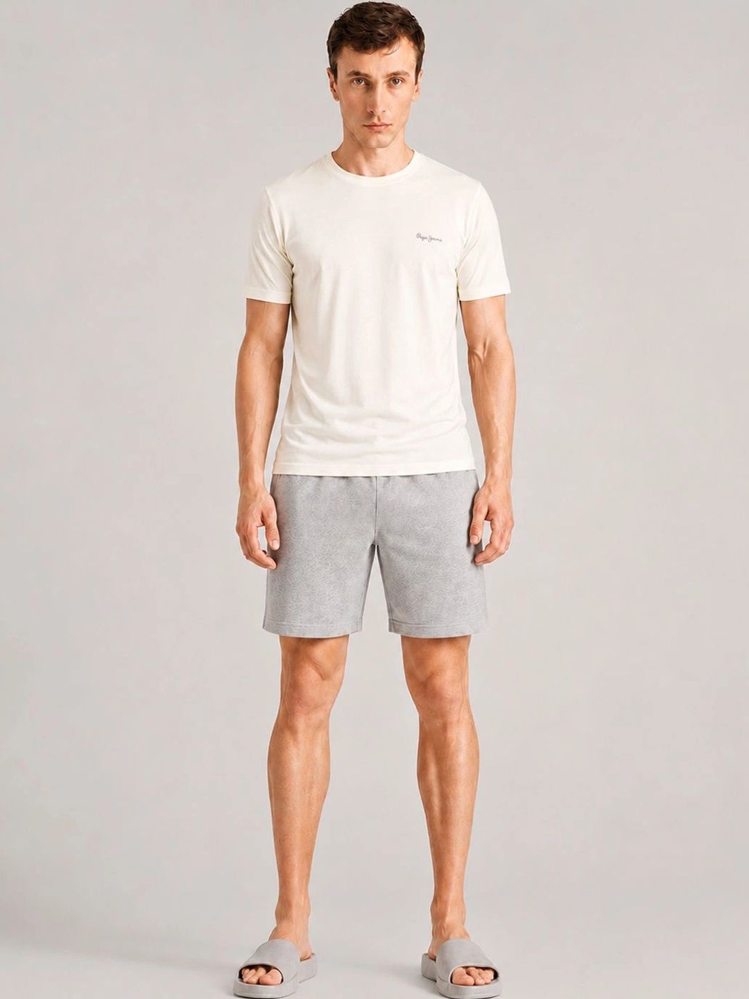Pepe Jeans Mens Cotton Round Neck Lounge Tshirts