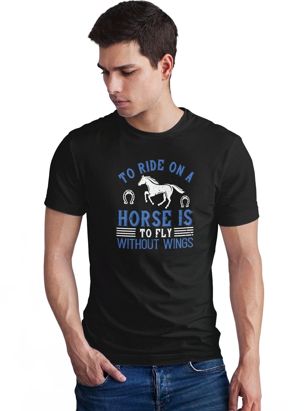 Seekbuylove Men Printed Bio Finish T-shirt