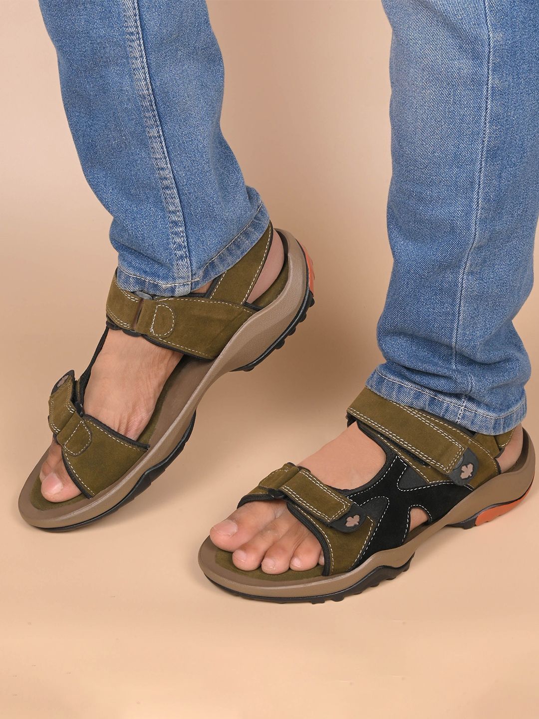 STREETLOOK Men Velcro Comfort Sandals
