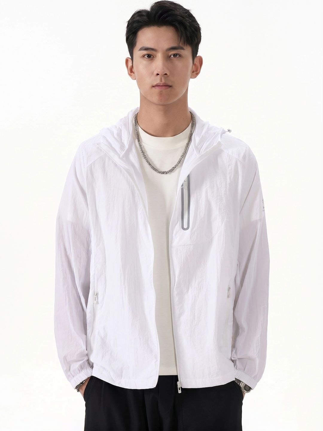 Suo Men Lightweight Outdoor Woven Jacket