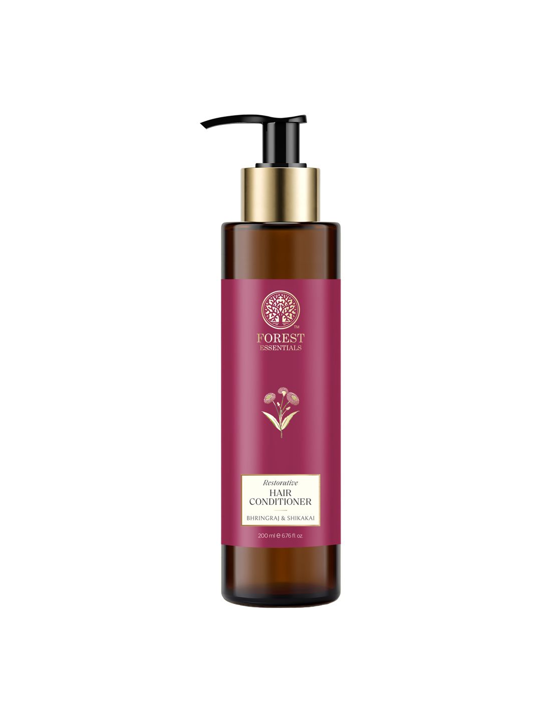 Forest Essentials Hair Conditioner Bhringraj & Shikakai To Deeply Nourish Dry Hair - 200ml