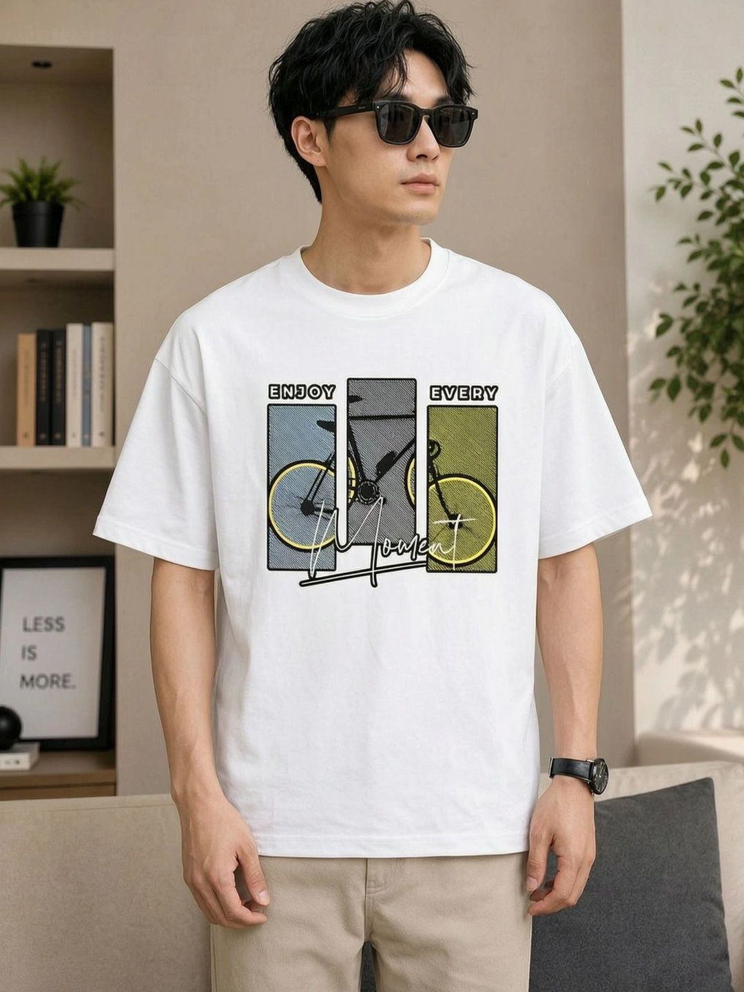 Moda Rapido Men Printed T-shirt
