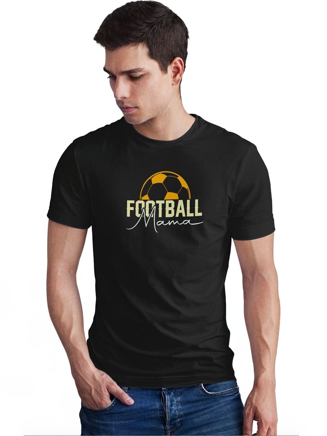 Seekbuylove Men Typography Printed Bio Finish T-shirt