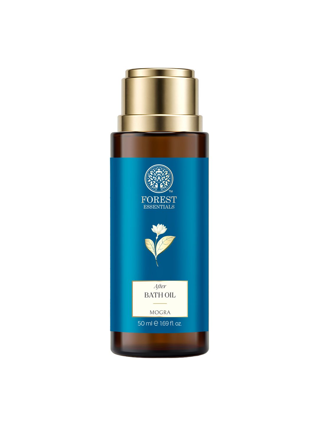Forest Essentials Mogra After Bath Oil with Avocado & Ashwagandha - 50 ml