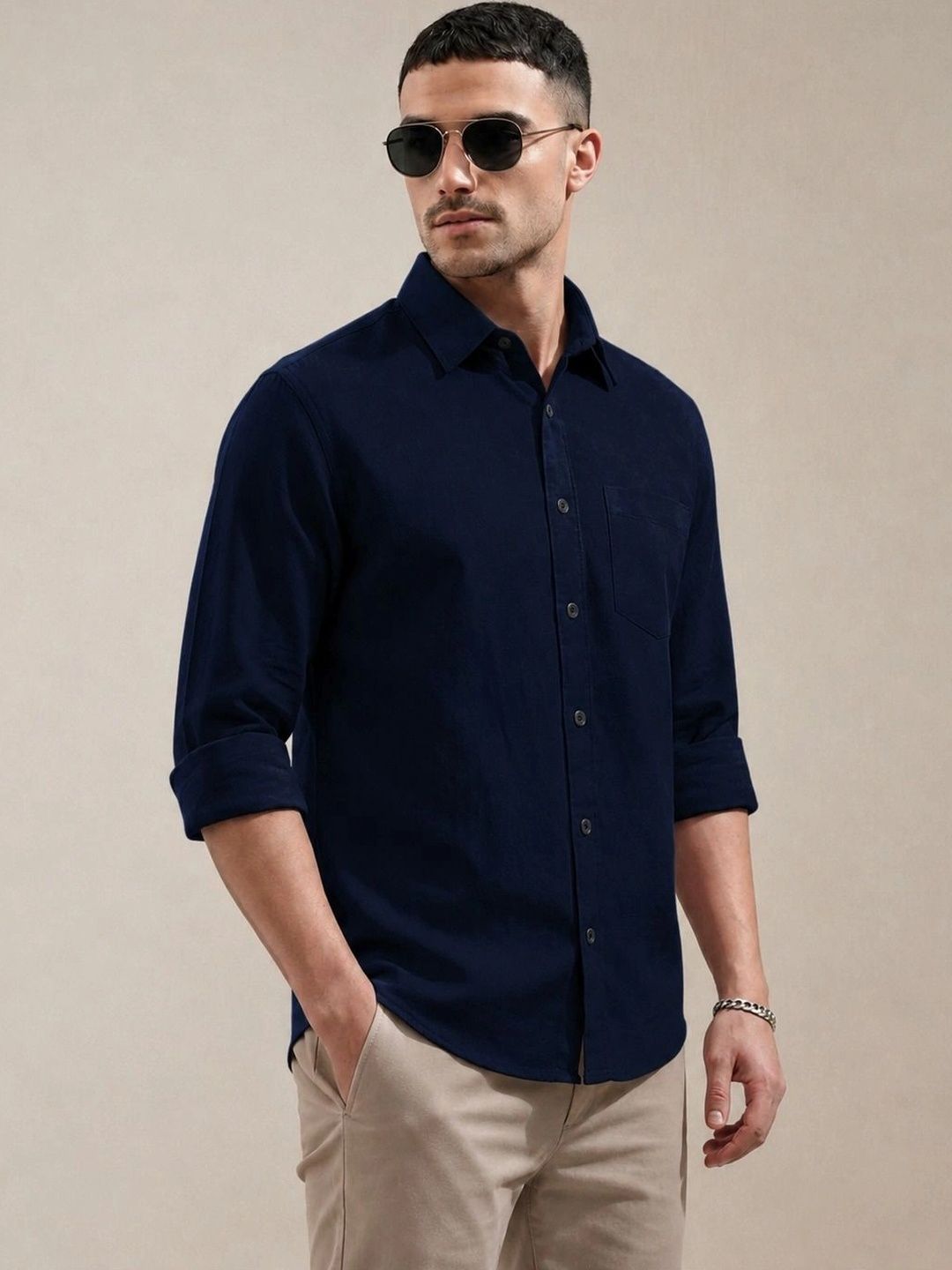 BAESD Men Classic Casual Shirt