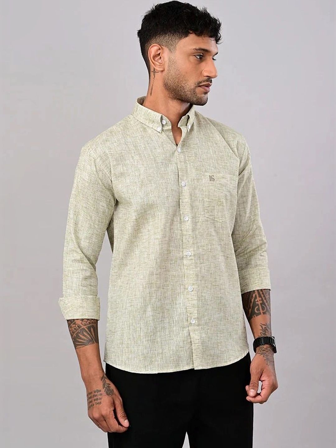 KAPDASALE Relaxed Cotton Casual Shirt