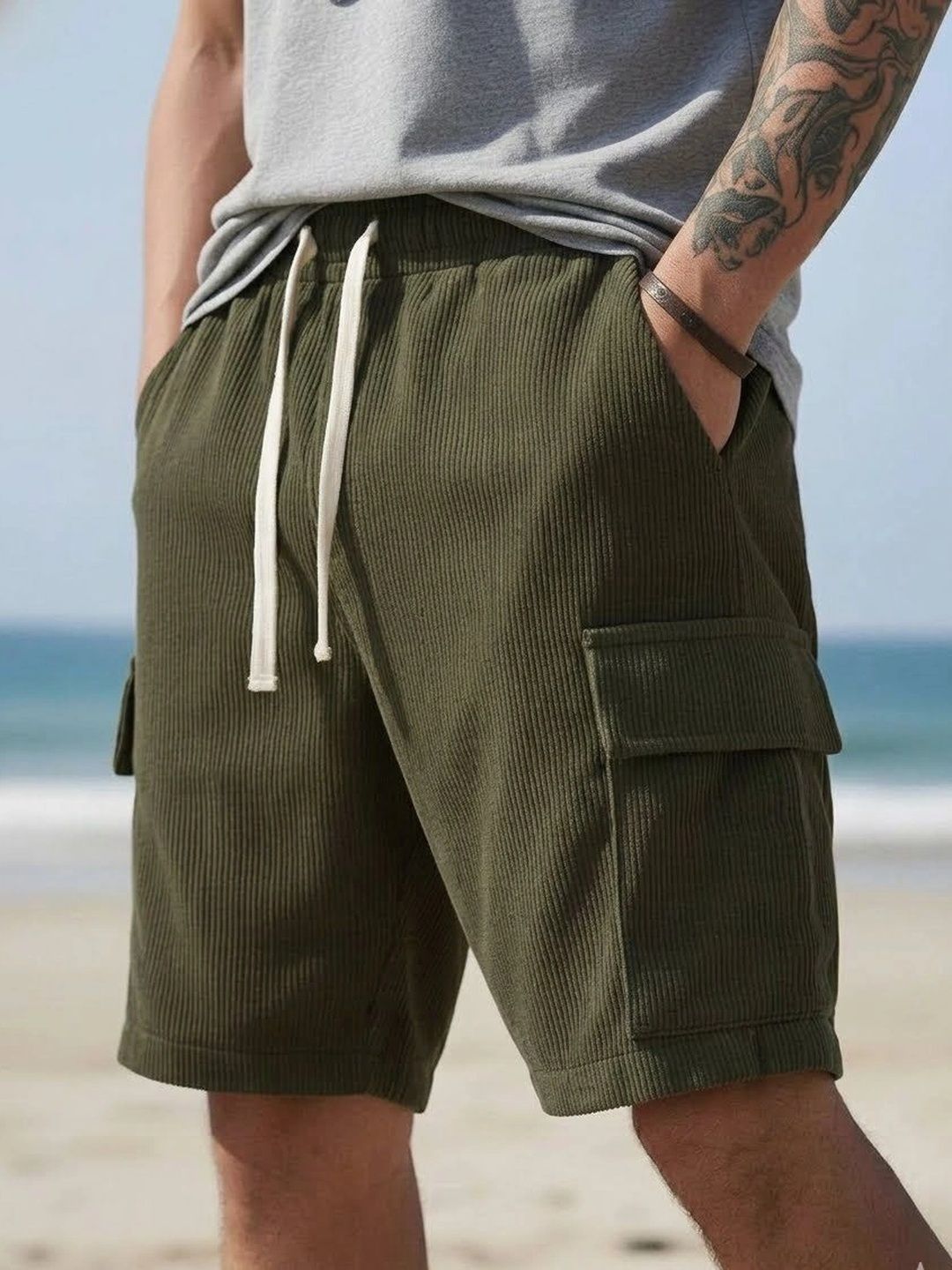 Veehaus Men Cargo Shorts