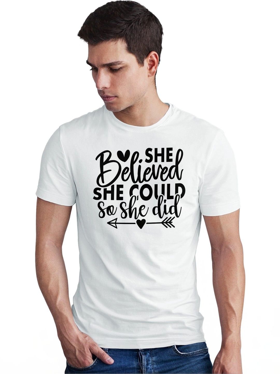 Seekbuylove Men Typography Printed T-shirt