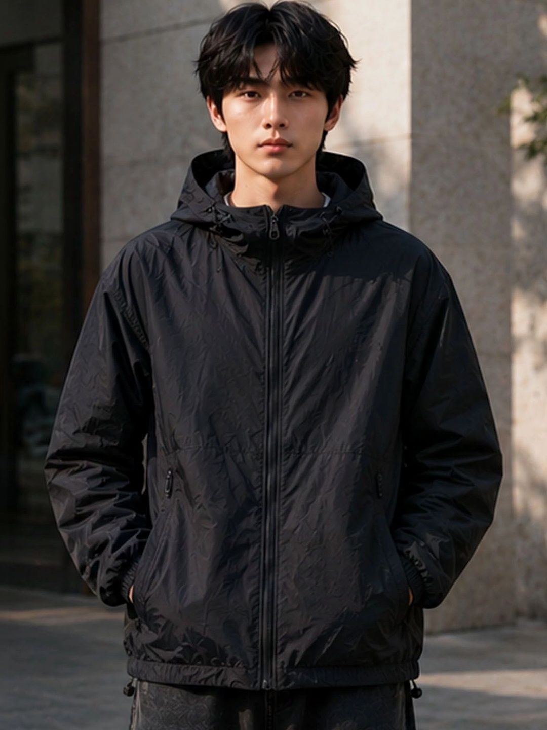 StyleCast Men Lightweight Woven Jacket