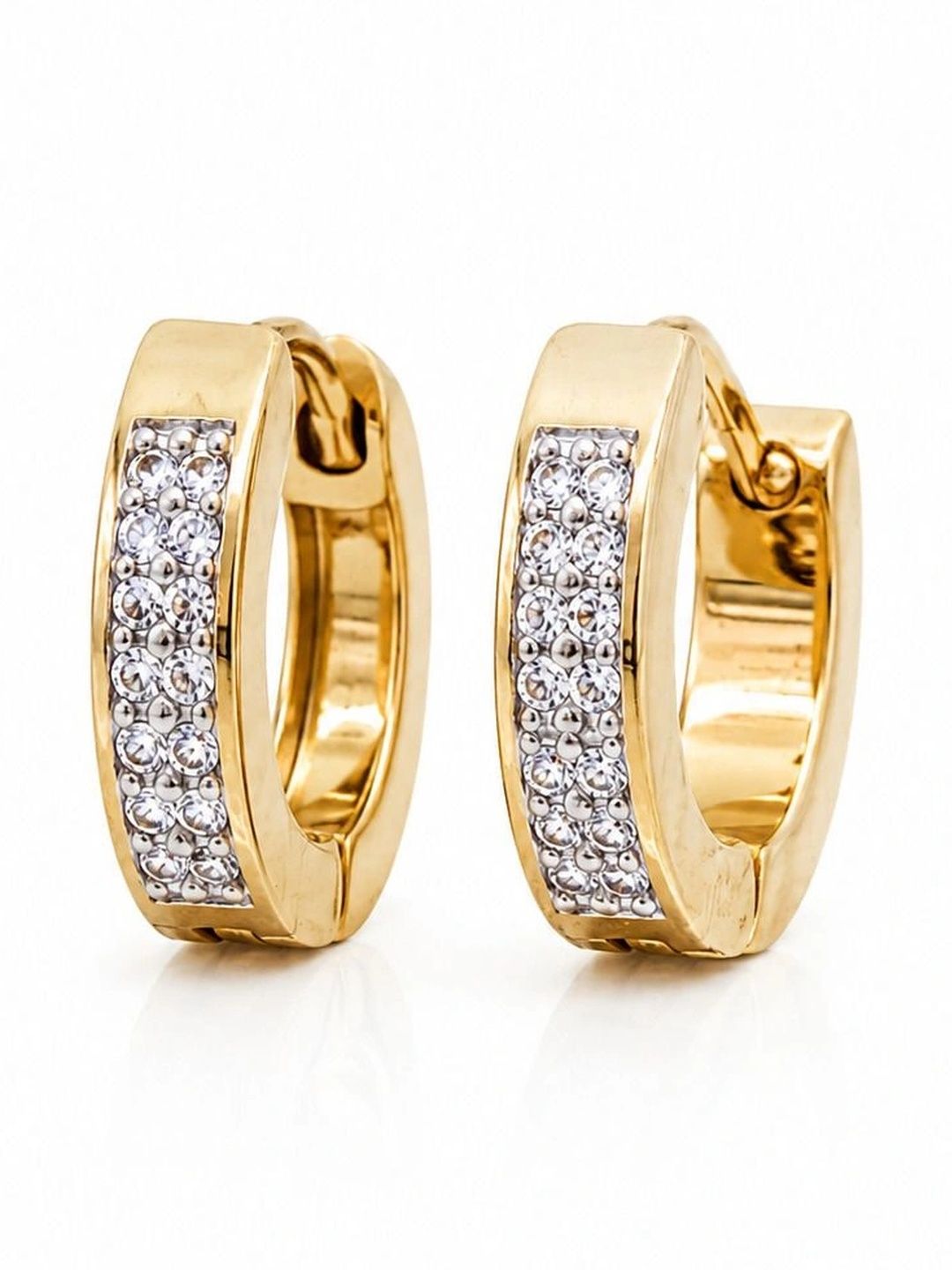 NICE LIFE COLLECTIONS Circular Hoop Earrings