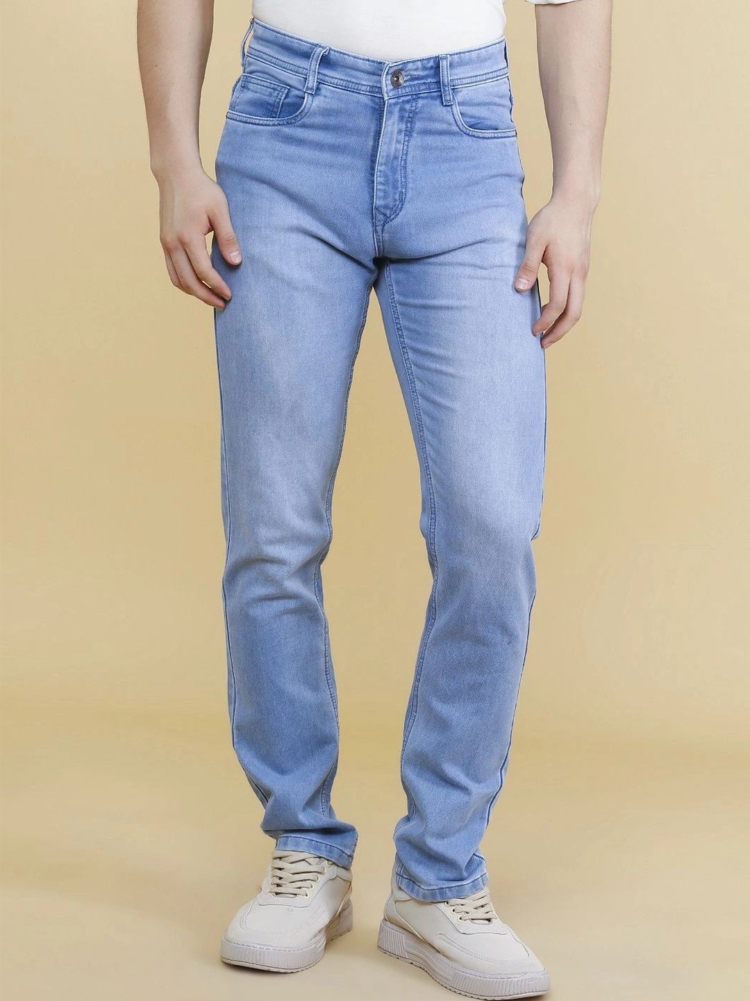 V-Mart V-Mart Men Regular Fit Mid-Rise Stretchable Jeans