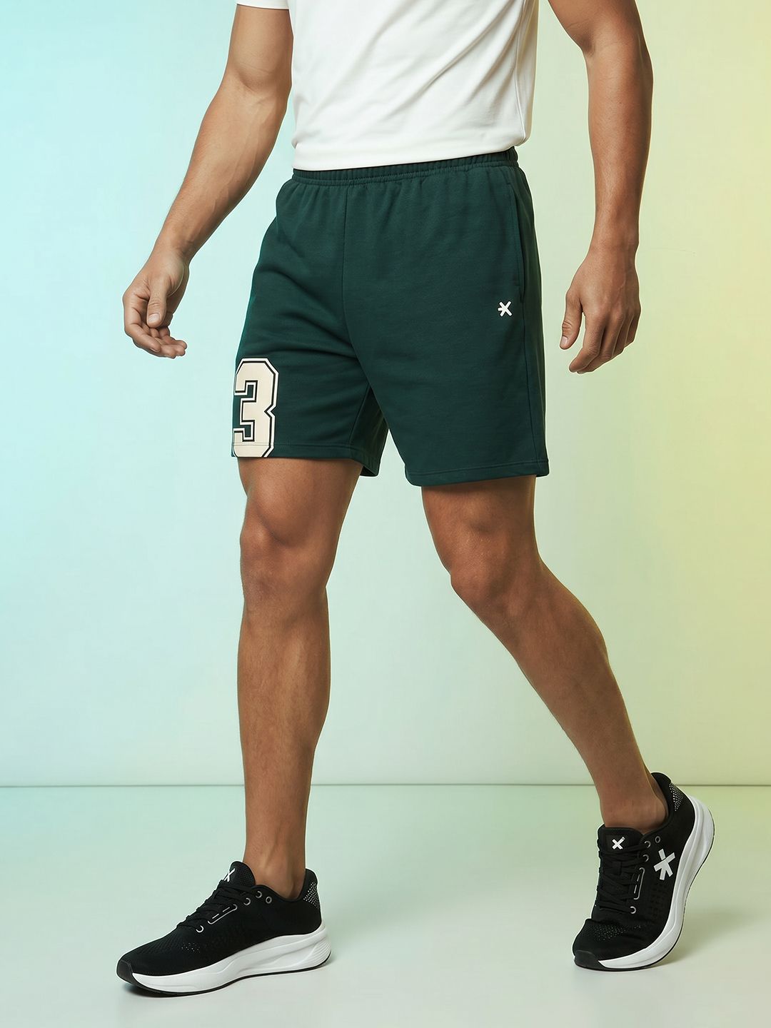 HRX by Hrithik Roshan Men Typography Shorts