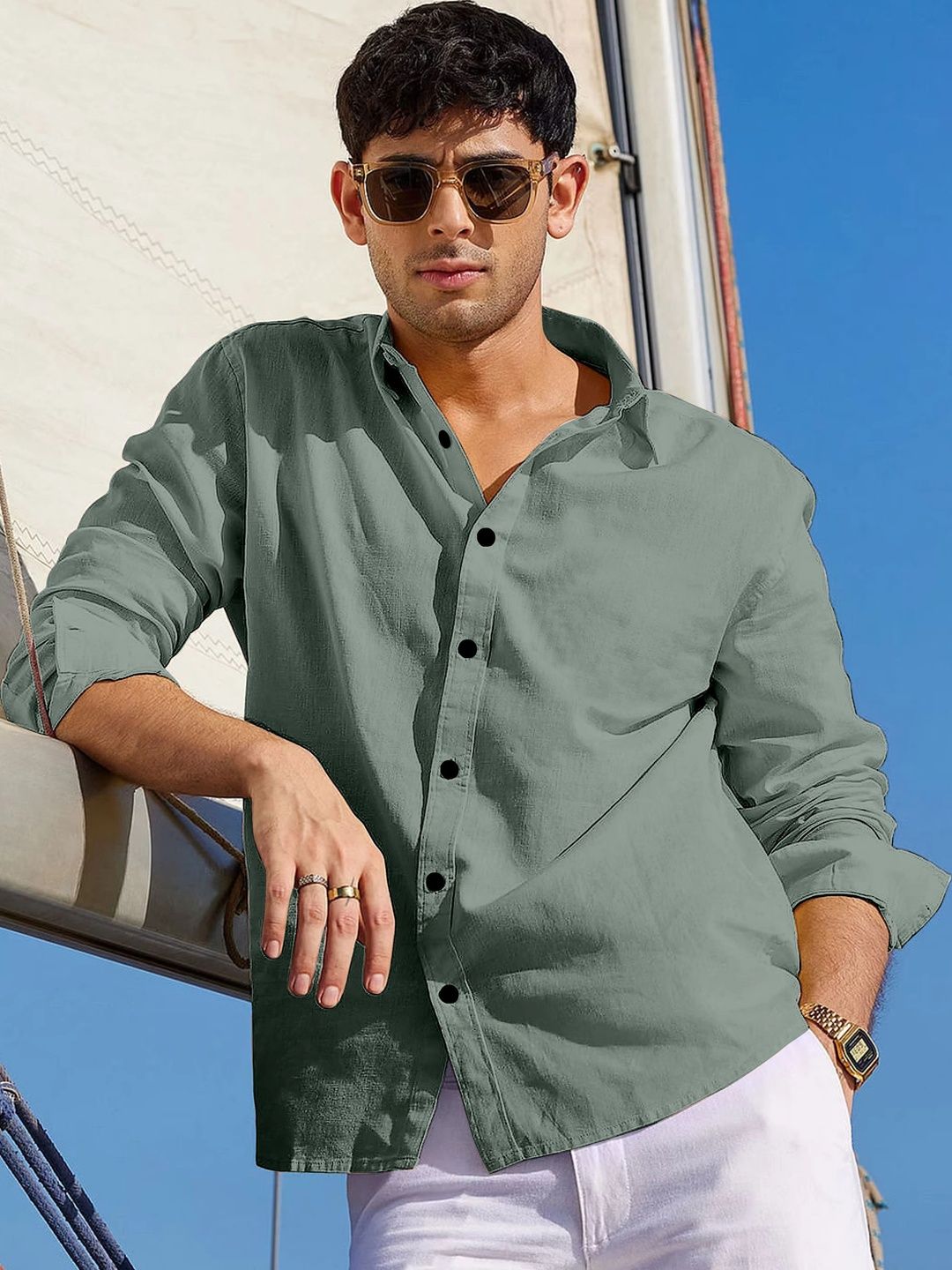RINK ENTERPRISE Men Comfort Casual Shirt