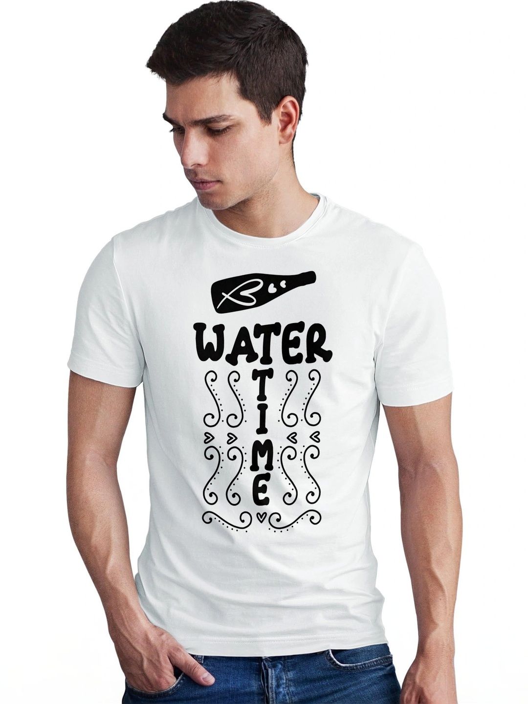 Seekbuylove Men Typography Printed T-shirt
