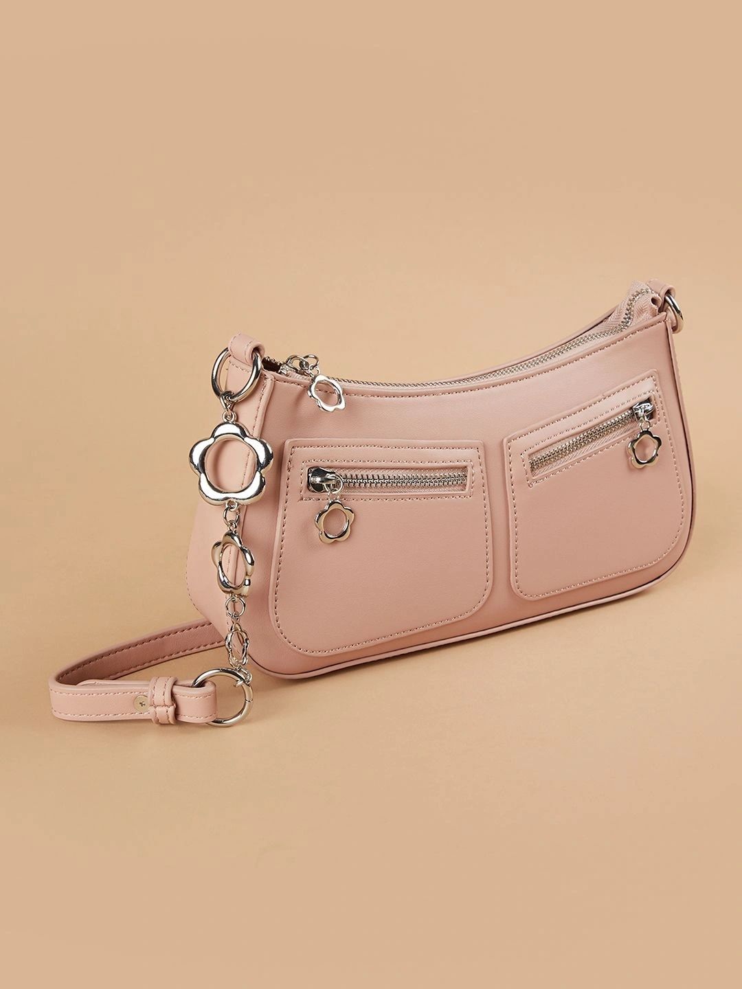 Ginger Pink Handbag - Buy Ginger Pink Handbag online in India