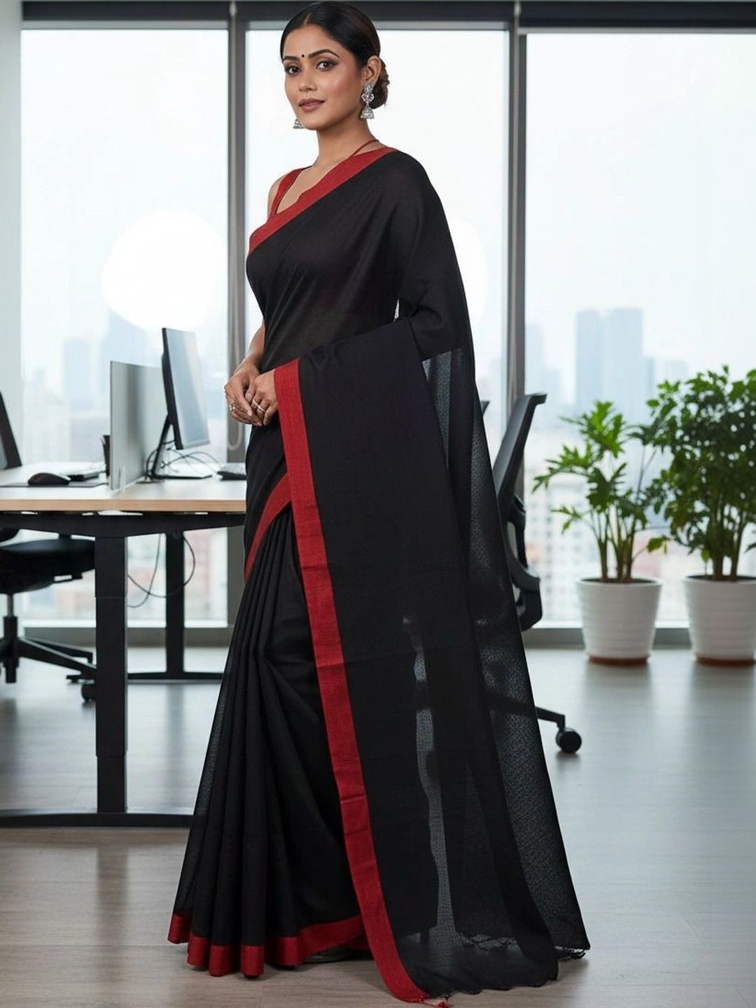 BongAp Pure Cotton Saree