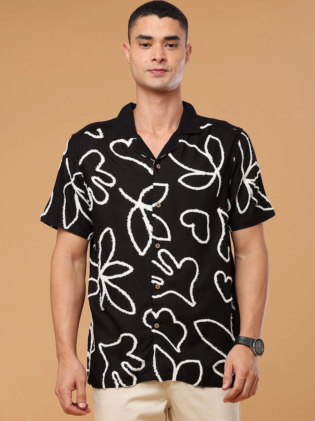 LIMEROAD Men Printed Casual Shirt