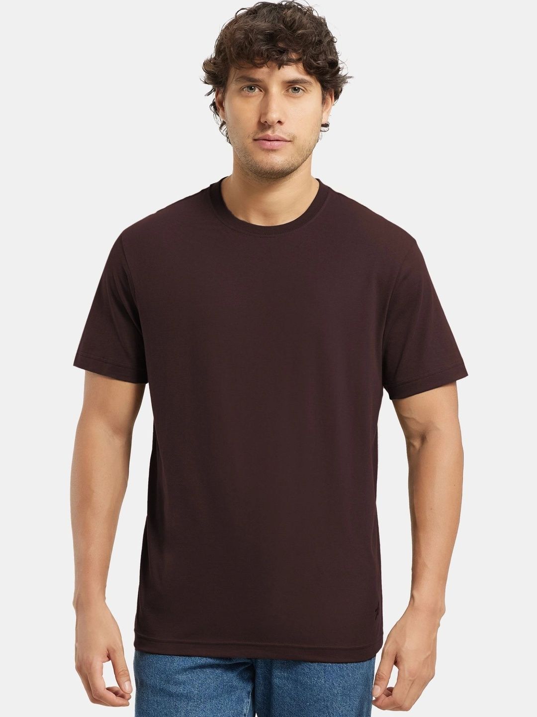 Jockey Super Combed Cotton Rich Round Neck Half Sleeve T-Shirt - 2714
