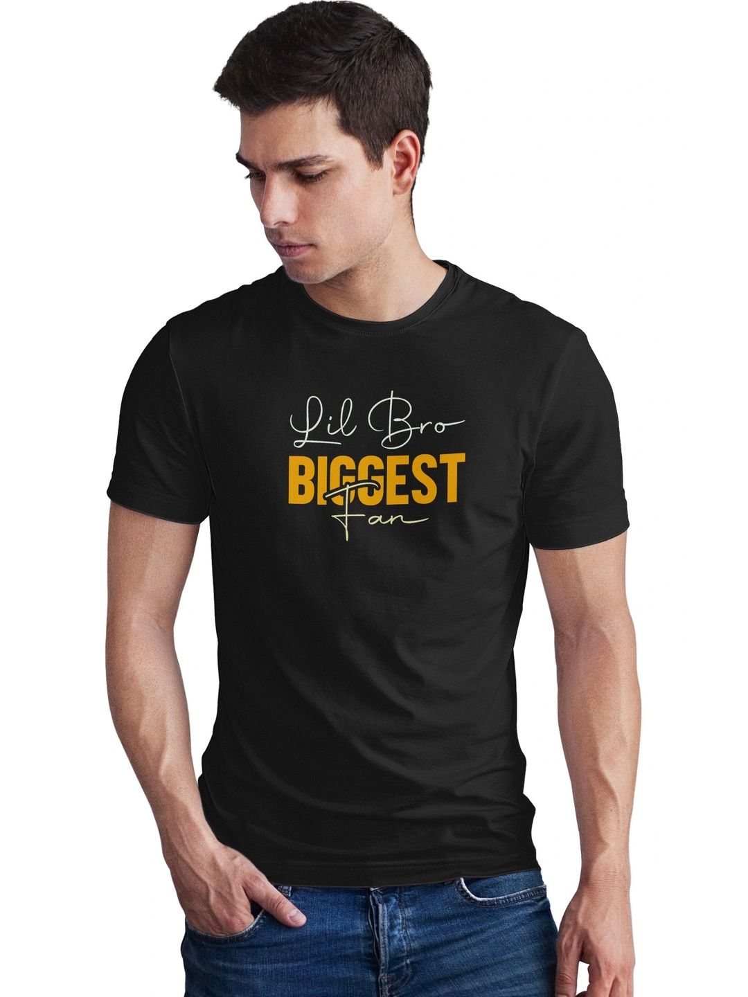 Seekbuylove Men Typography Printed Bio Finish T-shirt