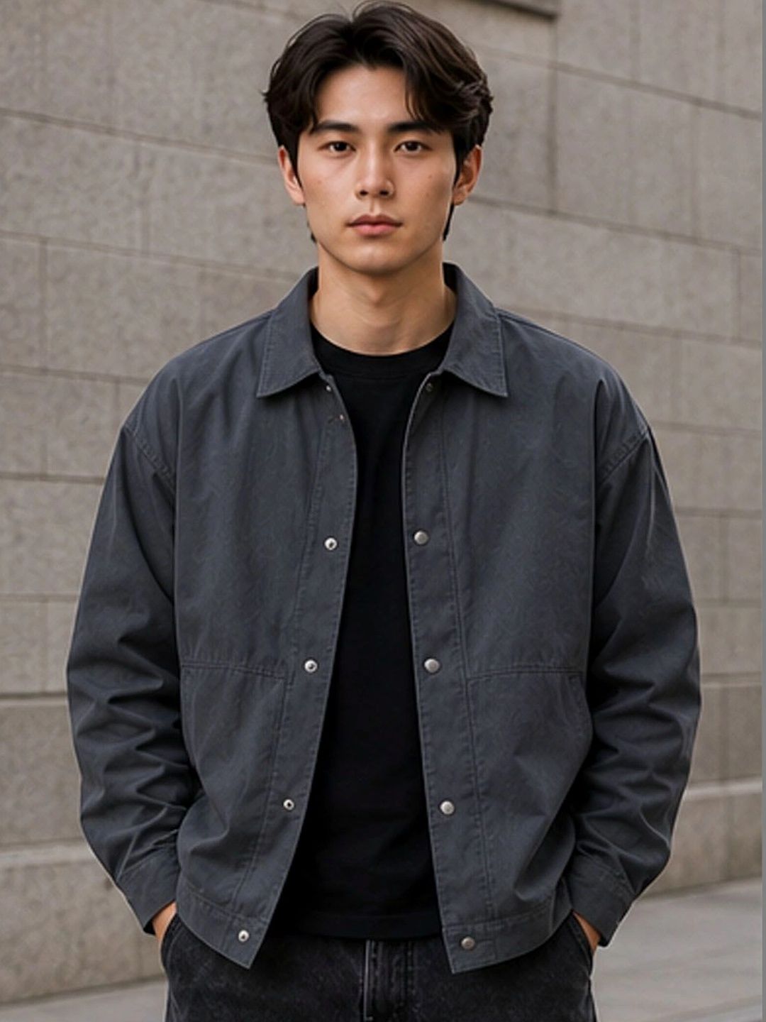 StyleCast Men Open Front Jacket