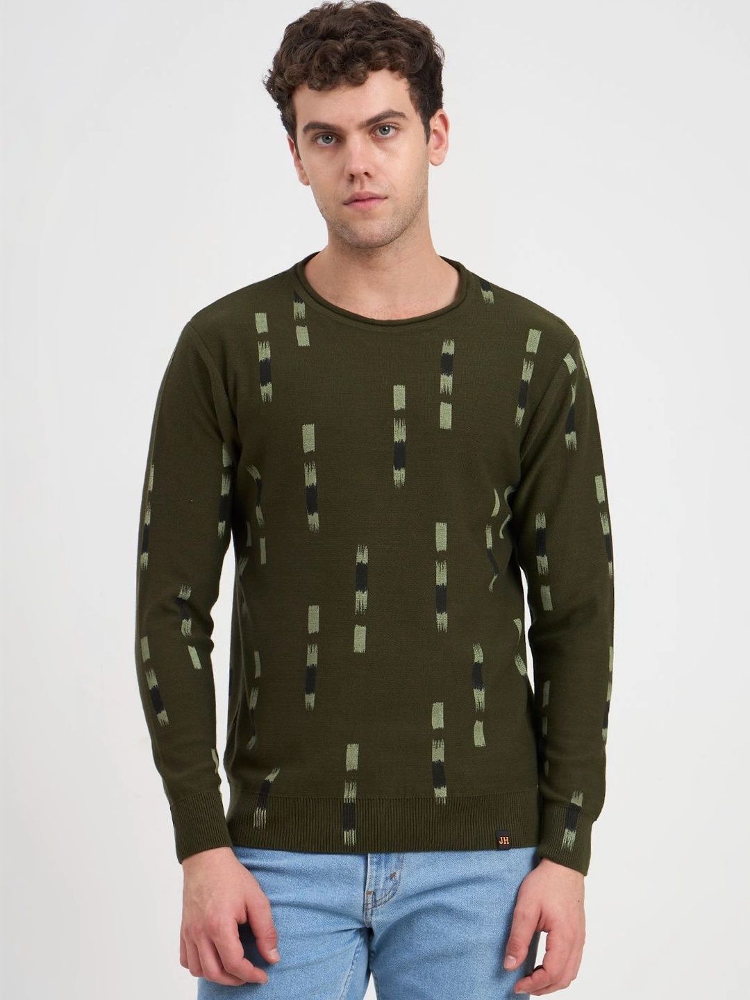 JoE Hazel JoE Hazel Men Printed Pullover