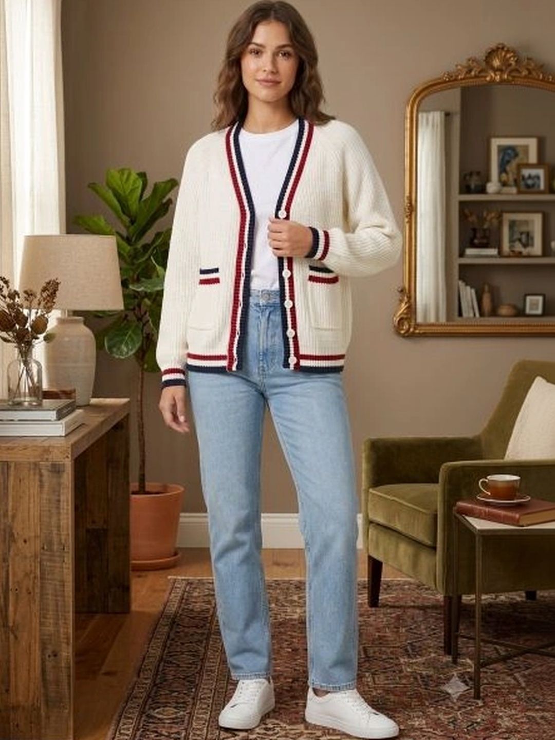 NoBarr Women Colourblocked Cardigan