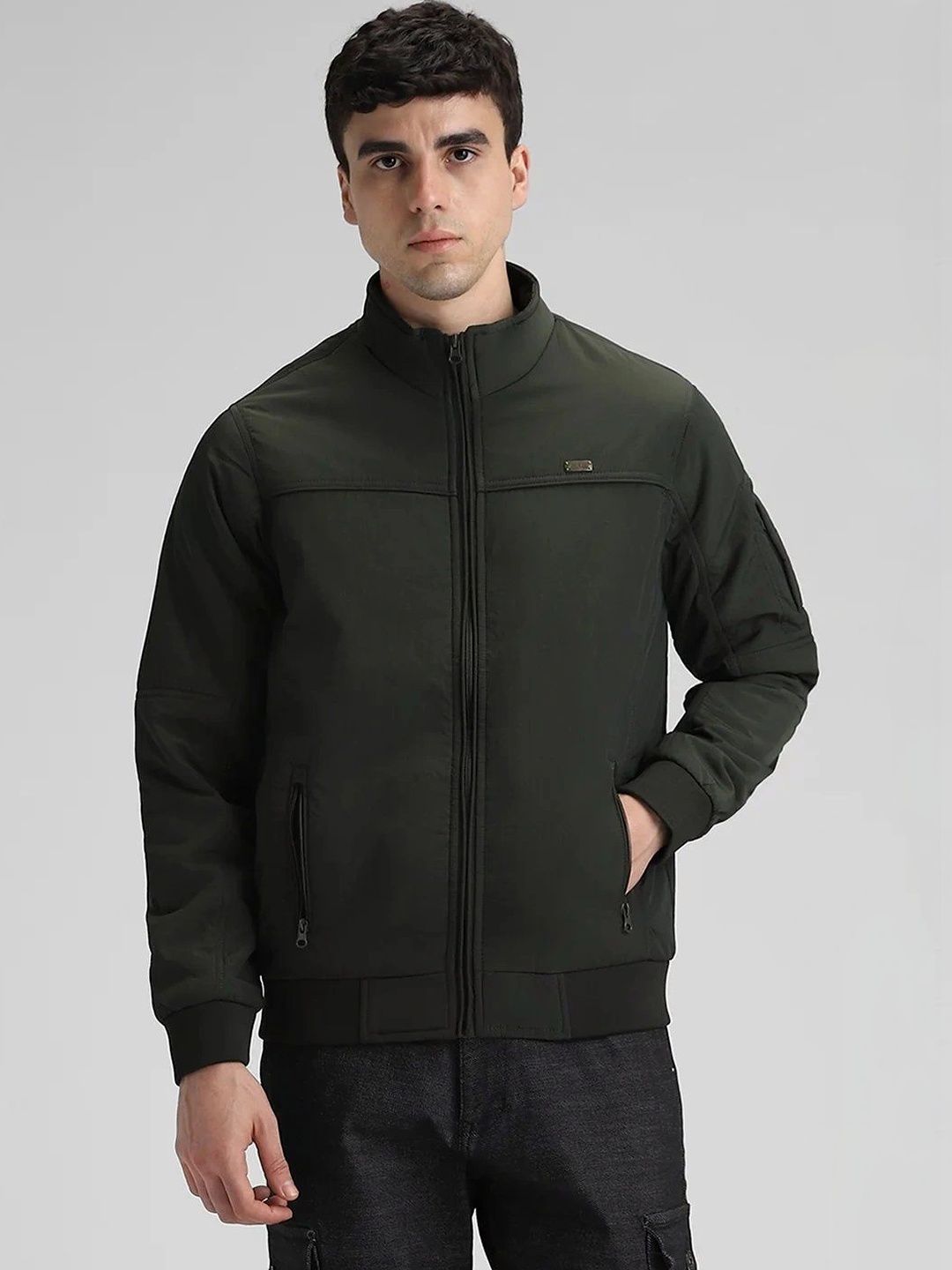 Klub Fox Klub Fox Men Lightweight Outdoor Bomber Jacket